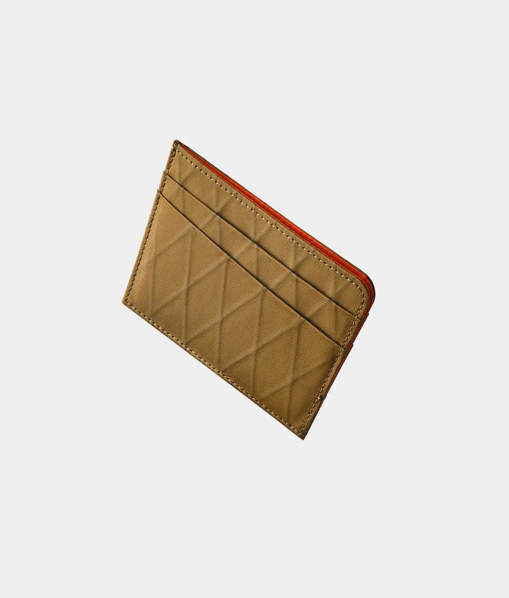 Weatherproof Fabric Slim Card Wallet Multi-Slot Minimalist Cash Card Holder