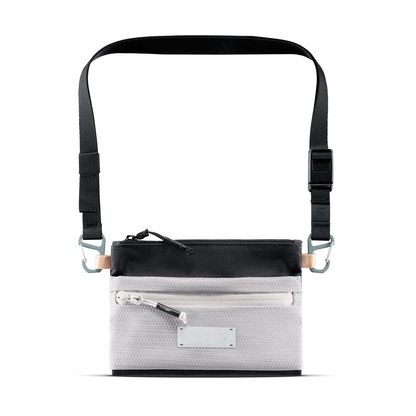 Eco Nylon Multi-Way Compact Crossbody Neck Pouch Light Chest Waist Bag