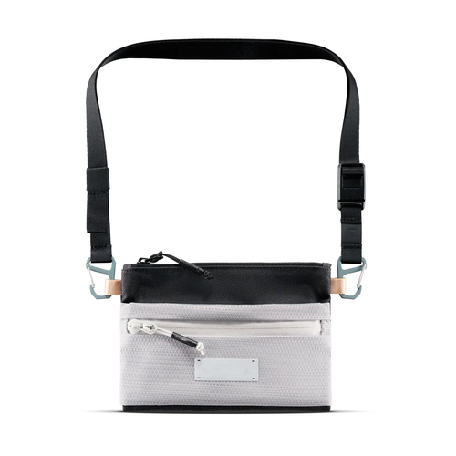 Eco Nylon Multi-Way Compact Crossbody Neck Pouch Light Chest Waist Bag