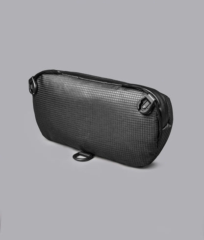 Weatherproof Composite Sling Bag 2L Wide Opening Adjustable Detachable Crossbody Pack