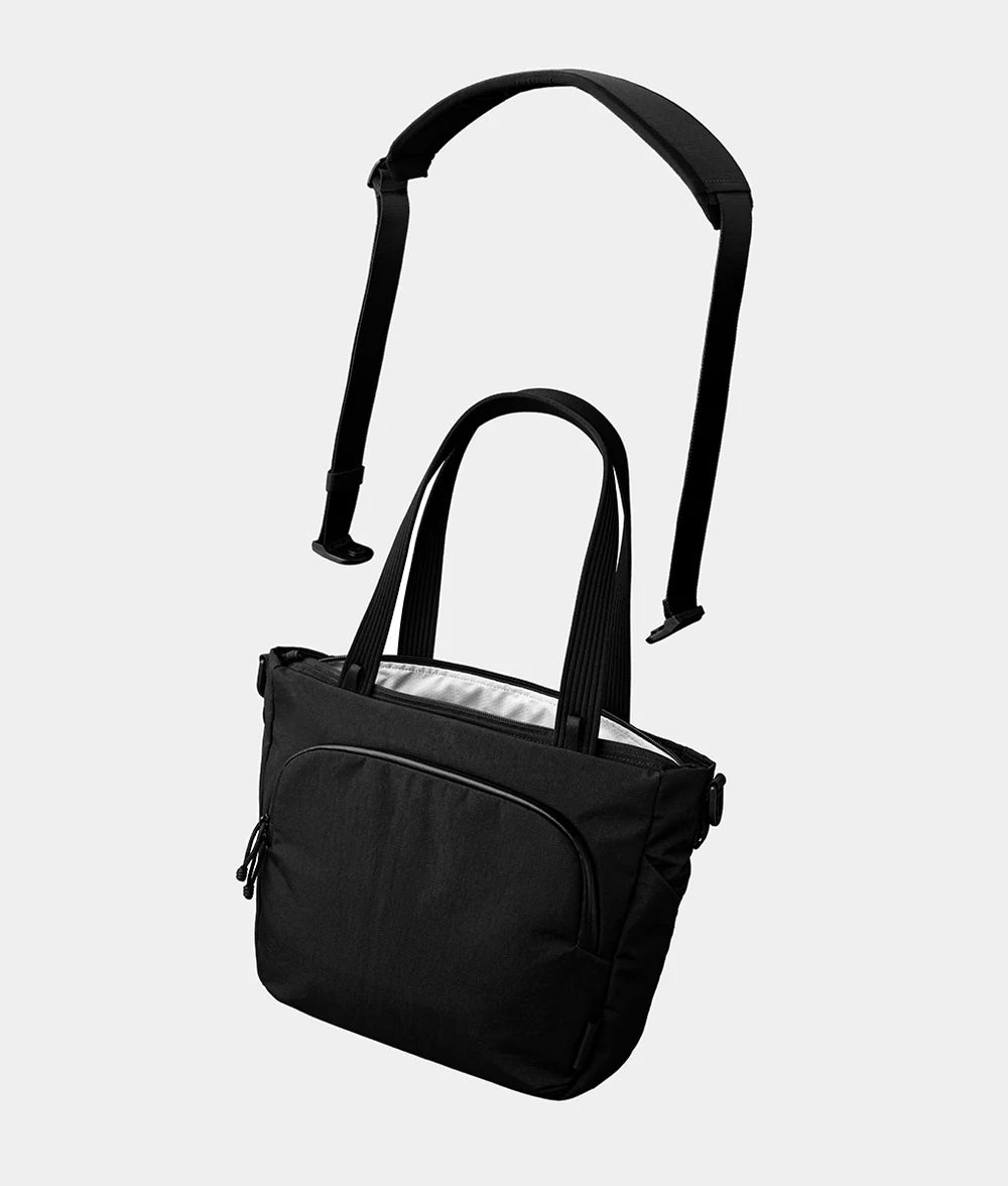 Ripstop Nylon Daily Tote Bag 12L Detachable Strap 14 Inch Laptop Shoulder Bag