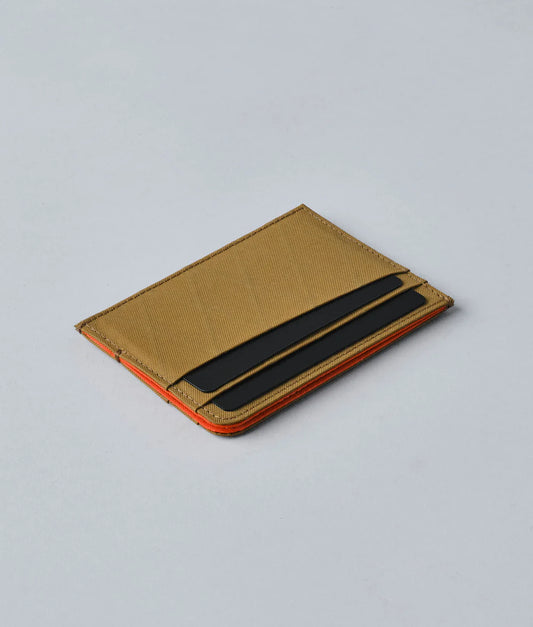 Weatherproof Fabric Slim Card Wallet Multi-Slot Minimalist Cash Card Holder