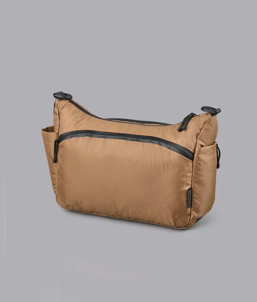 Weatherproof Woven Satchel Bag 11L 13 Inch Laptop Adjustable Crossbody Bag
