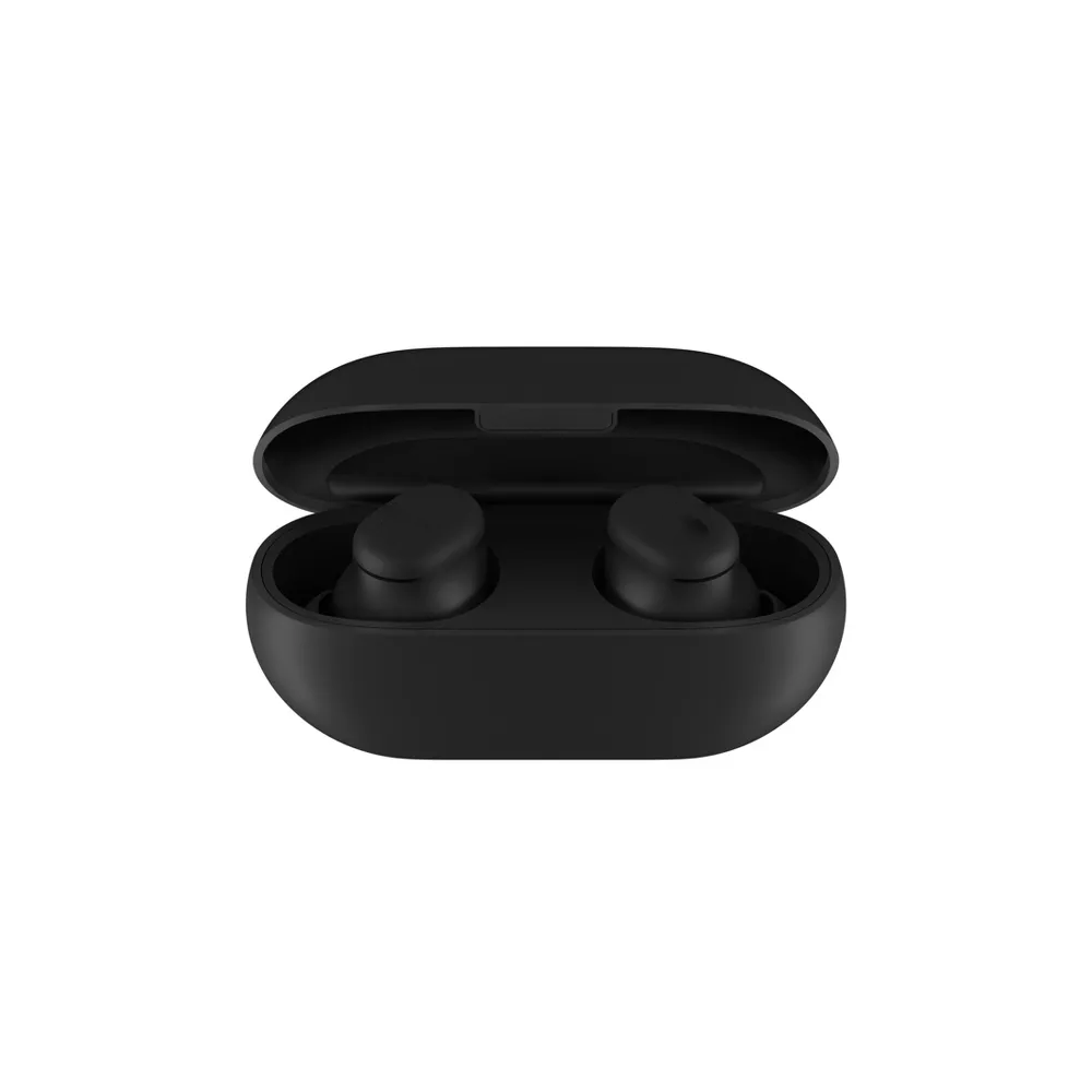 True Wireless Bluetooth In-Ear Earbuds Custom Acoustic Dual-Layer Drivers Mini Compact Charging Case 18H Total Playback Fast Fuel 5-Min Quick Charge Class 1 Bluetooth Dual iOS & Android Compatibility 4 Sizes Silicone Tips