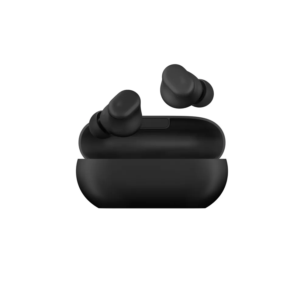 True Wireless Bluetooth In-Ear Earbuds Custom Acoustic Dual-Layer Drivers Mini Compact Charging Case 18H Total Playback Fast Fuel 5-Min Quick Charge Class 1 Bluetooth Dual iOS & Android Compatibility 4 Sizes Silicone Tips