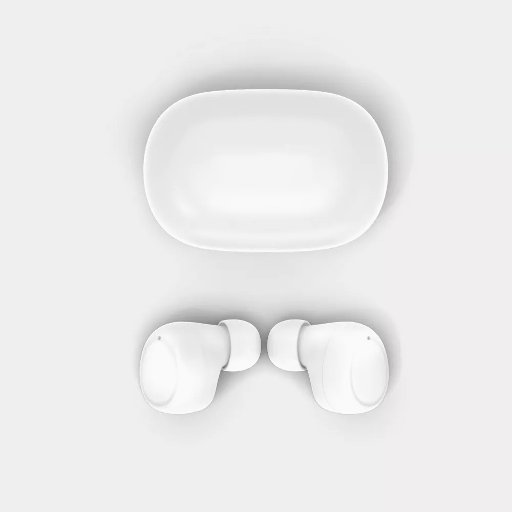 Sweat Resistant True Wireless Bluetooth In-Ear Earbuds Secure Ergonomic Fit Compact Portable Charging Case Stable Bluetooth Clear Stereo Sound Sports Wireless Earphones