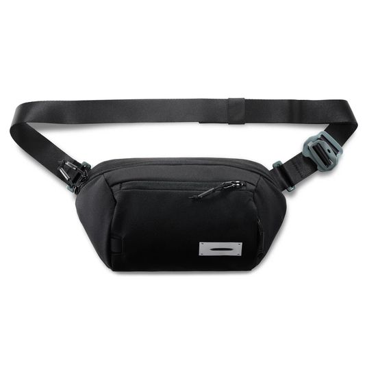 Waterproof Nylon Large Sling Crossbody Bag 3L Multi-Compartment Adjustable Chest Pack