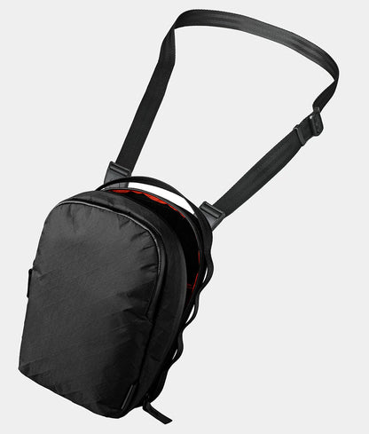 Lightweight Vertical Sling Bag 3L Multi-Pocket Detachable Strap Crossbody Chest Pack