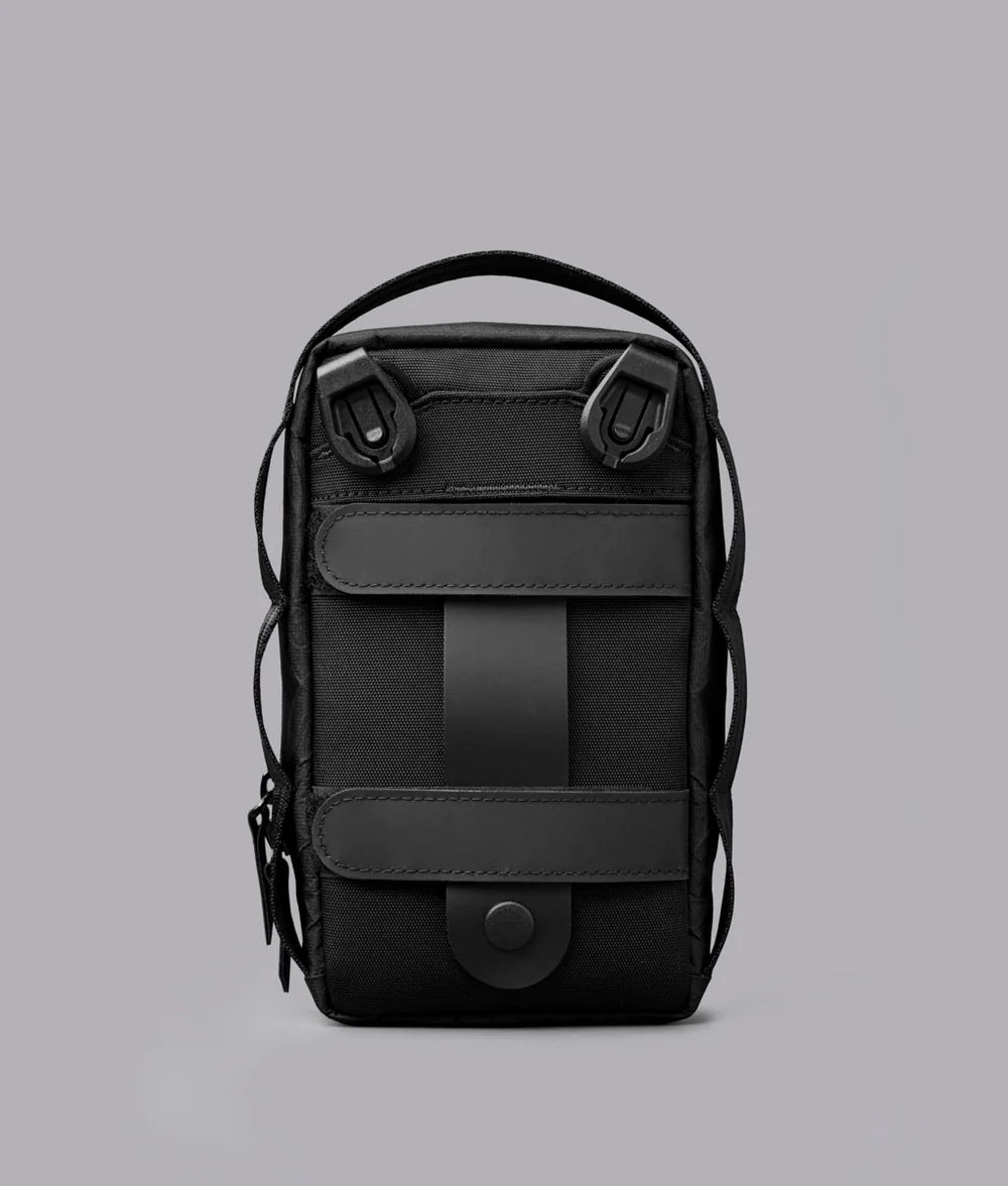 Lightweight Mini Sling Bag Multi-Pocket Magnetic Flap Adjustable Crossbody Pack