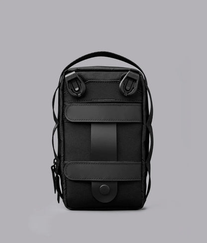 Lightweight Mini Sling Bag Multi-Pocket Magnetic Flap Adjustable Crossbody Pack