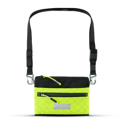 Waterproof Nylon Multi-Way Mini Neck Pouch Adjustable Strap Concealable Crossbody Bag