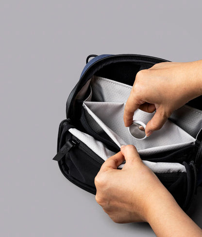 Compact Multi-Purpose Sling Pouch 2L Adjustable Detachable Strap Tech Crossbody Bag