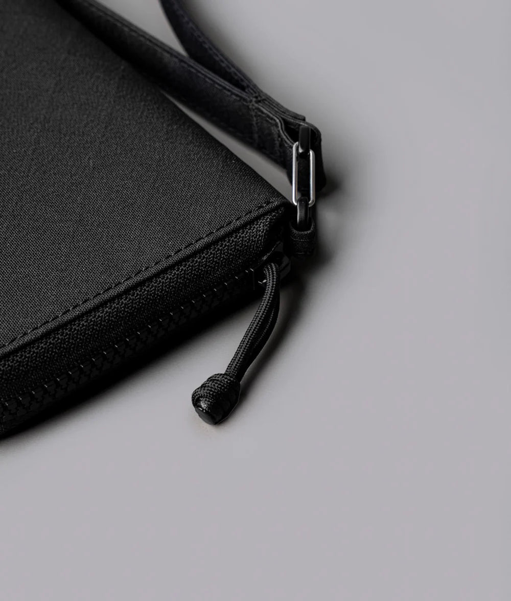 Weatherproof Zip Passport Wallet RFID Protected Multi-Slot Travel Document Holder